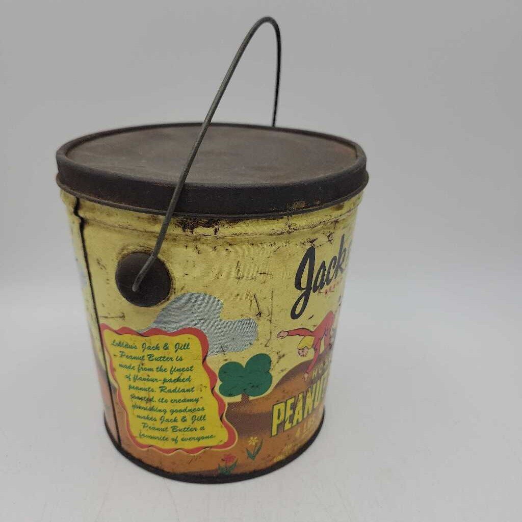 Jack and Jill Peanut Butter Tin Pail (JEF)