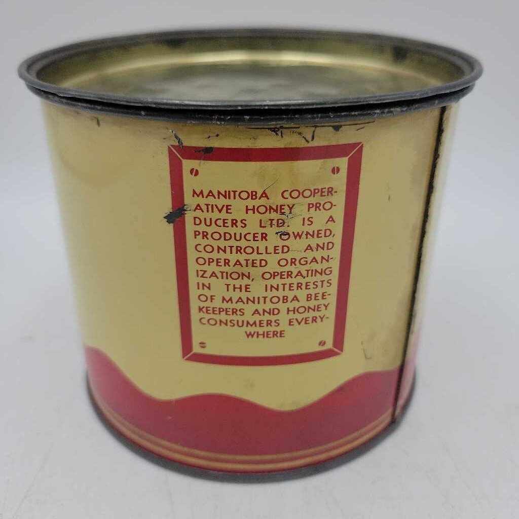 Manitoba Co operative Honey Tin Prairie Queen (Jef) 2lbs