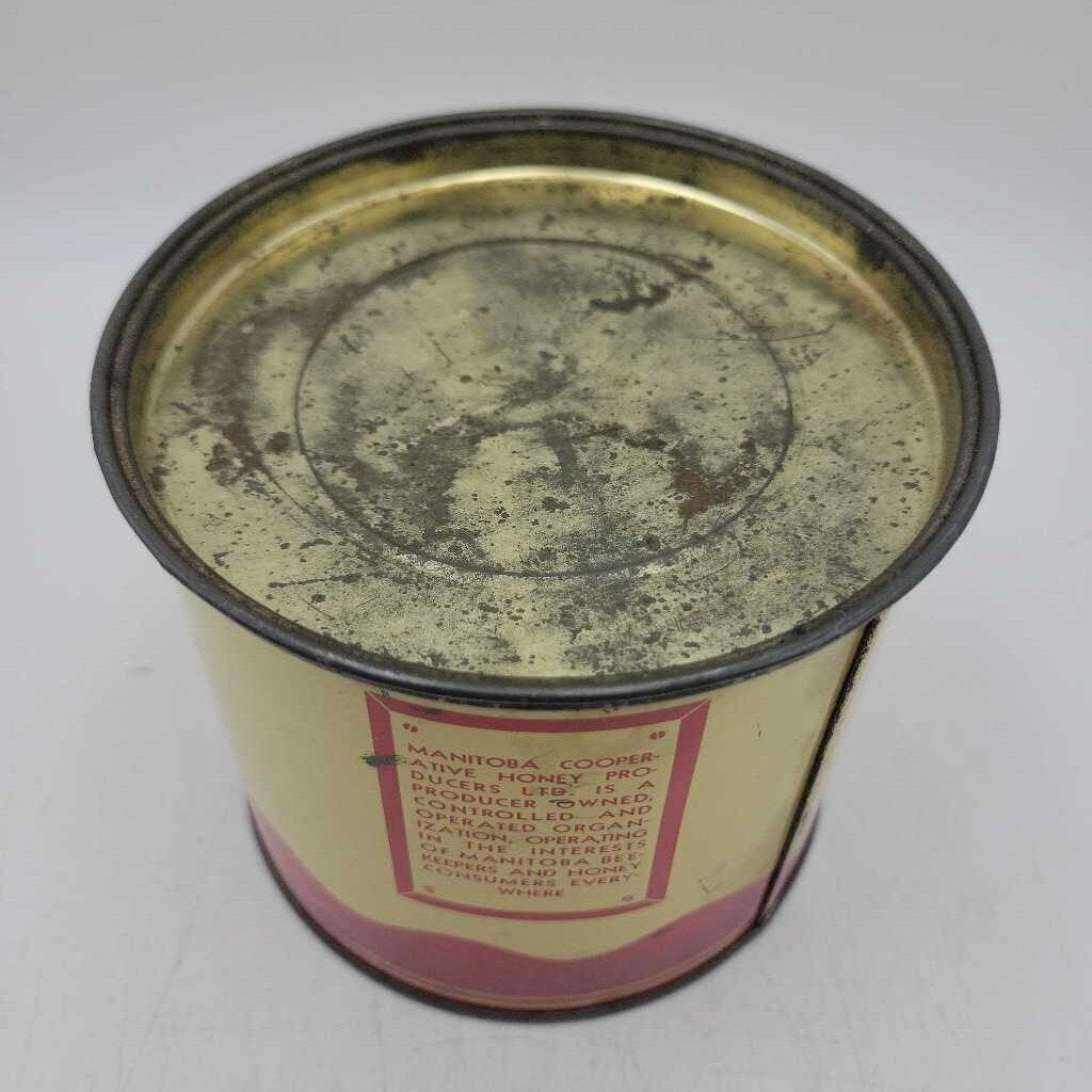 Manitoba Co operative Honey Tin Prairie Queen (Jef) 2lbs