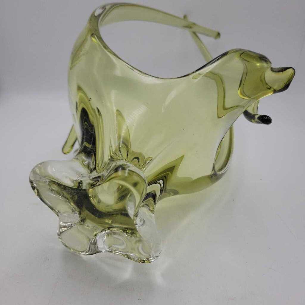 MCM Art Glass Chalet Canada vase (DS) 3540