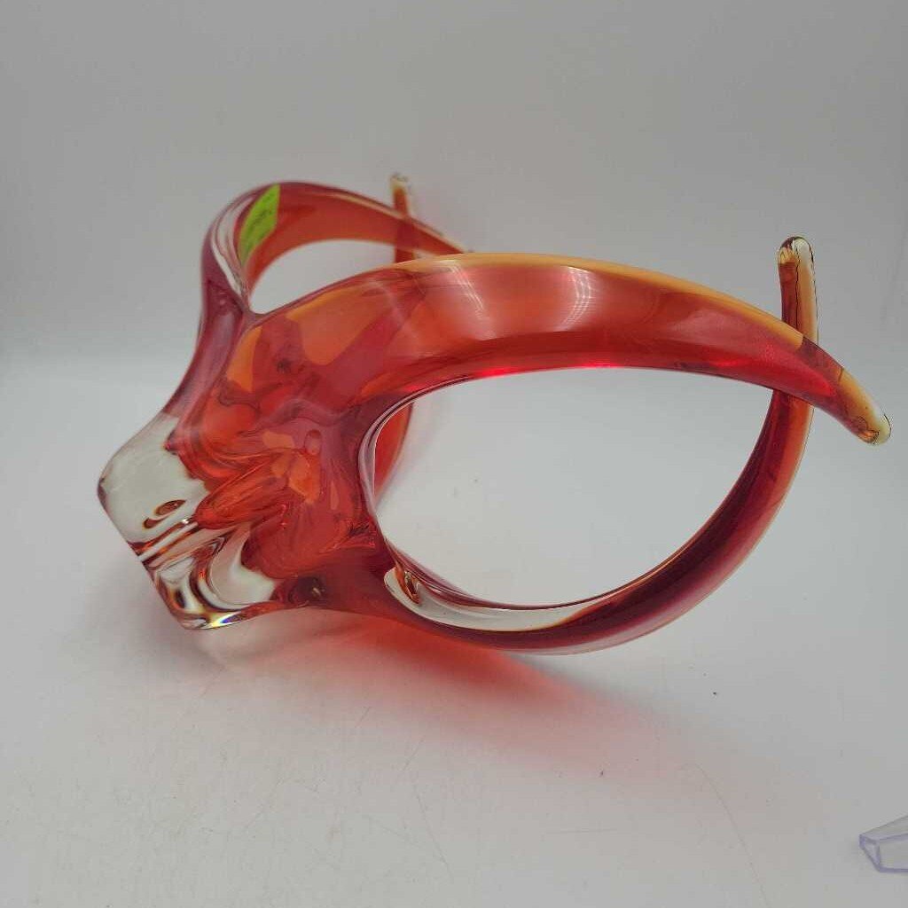 MCM Art Glass Chalet Canada vase (DS)