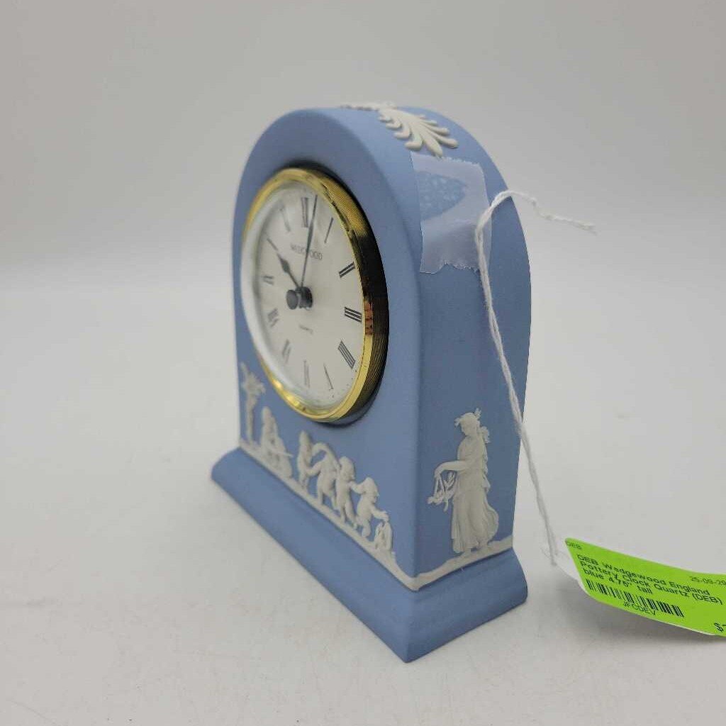 Wedgewood England Pottery Clock Quartz (DEB)