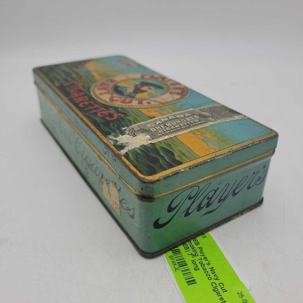 Player's Navy Cut Smoking Tobacco Cigarette Tin (DEB)