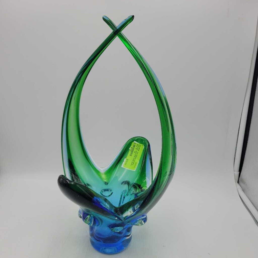 MCM Art Glass Lorraine Canada vase (DS) 3539
