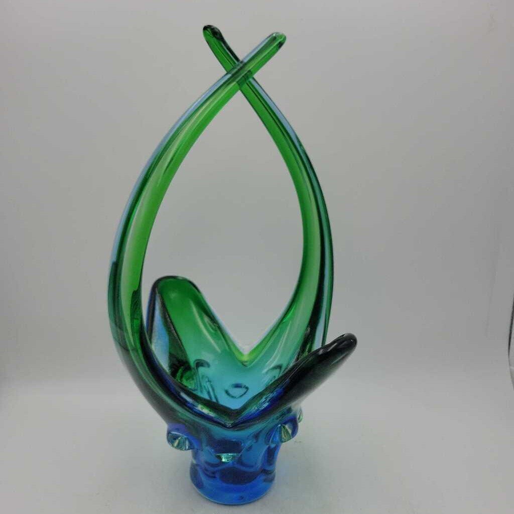 MCM Art Glass Lorraine Canada vase (DS) 3539