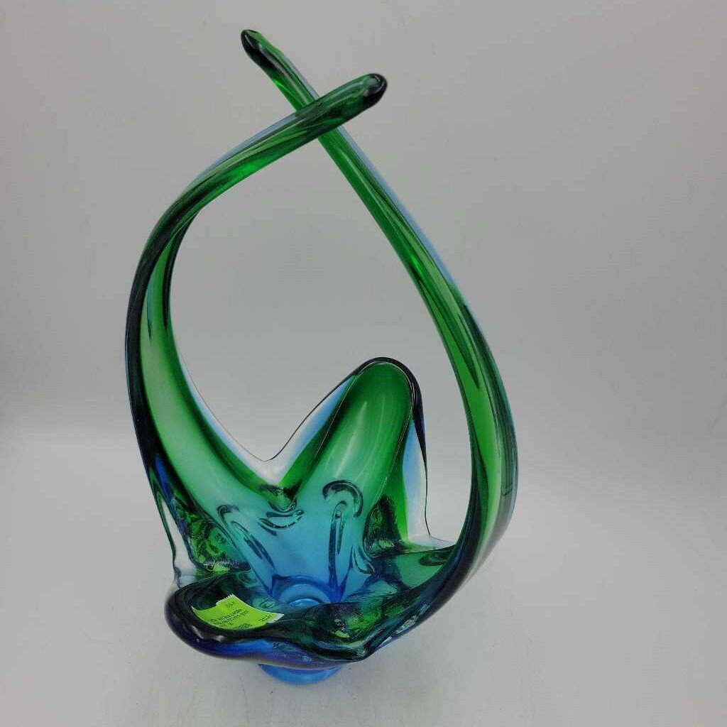 MCM Art Glass Lorraine Canada vase (DS) 3539