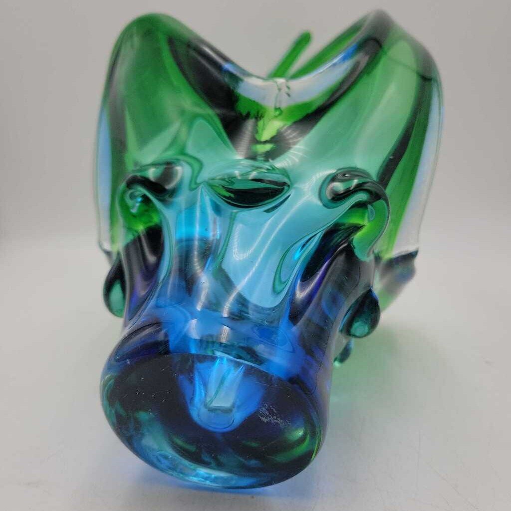 MCM Art Glass Lorraine Canada vase (DS) 3539