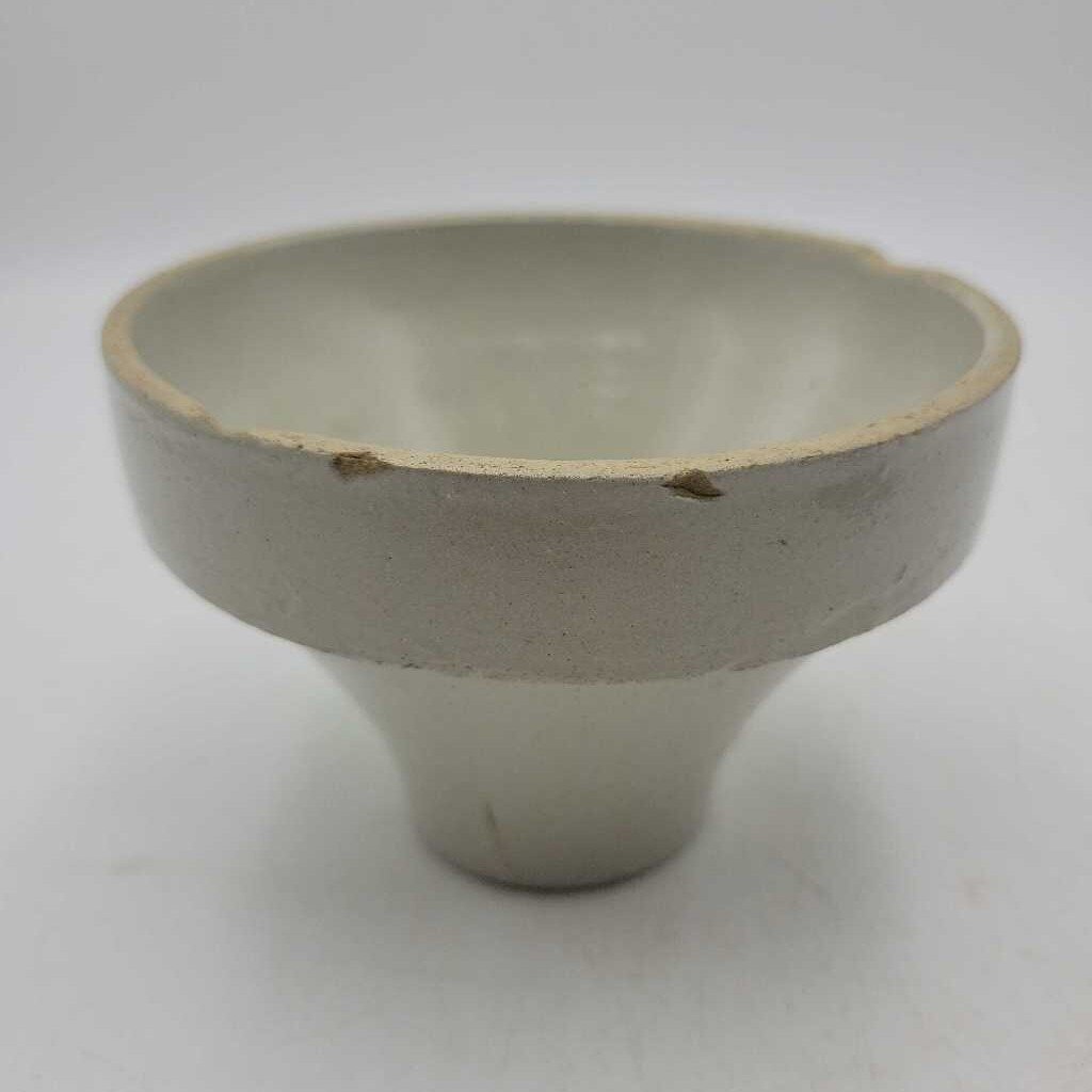 Antique Stoneware pottery Fruit Jar Funnel (JAS)