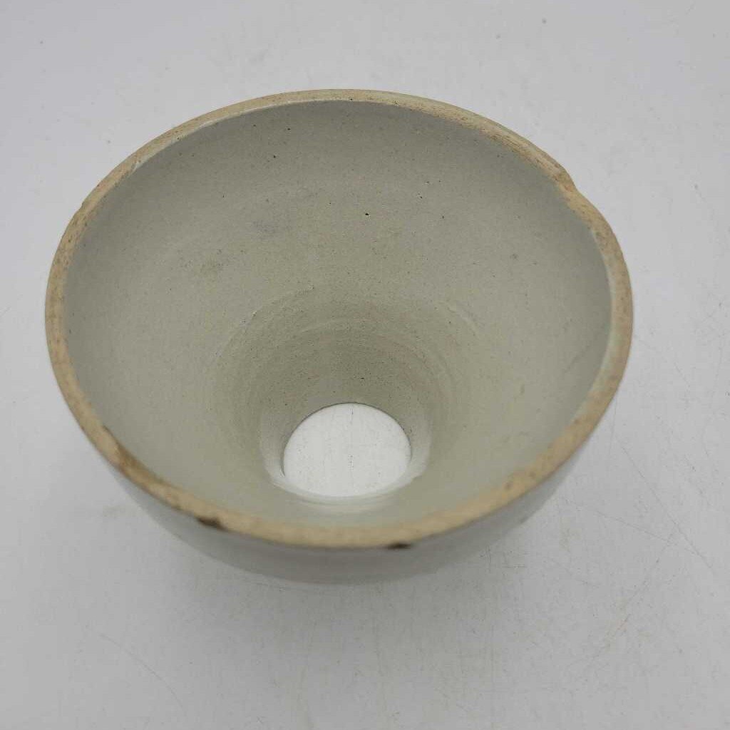 Antique Stoneware pottery Fruit Jar Funnel (JAS)