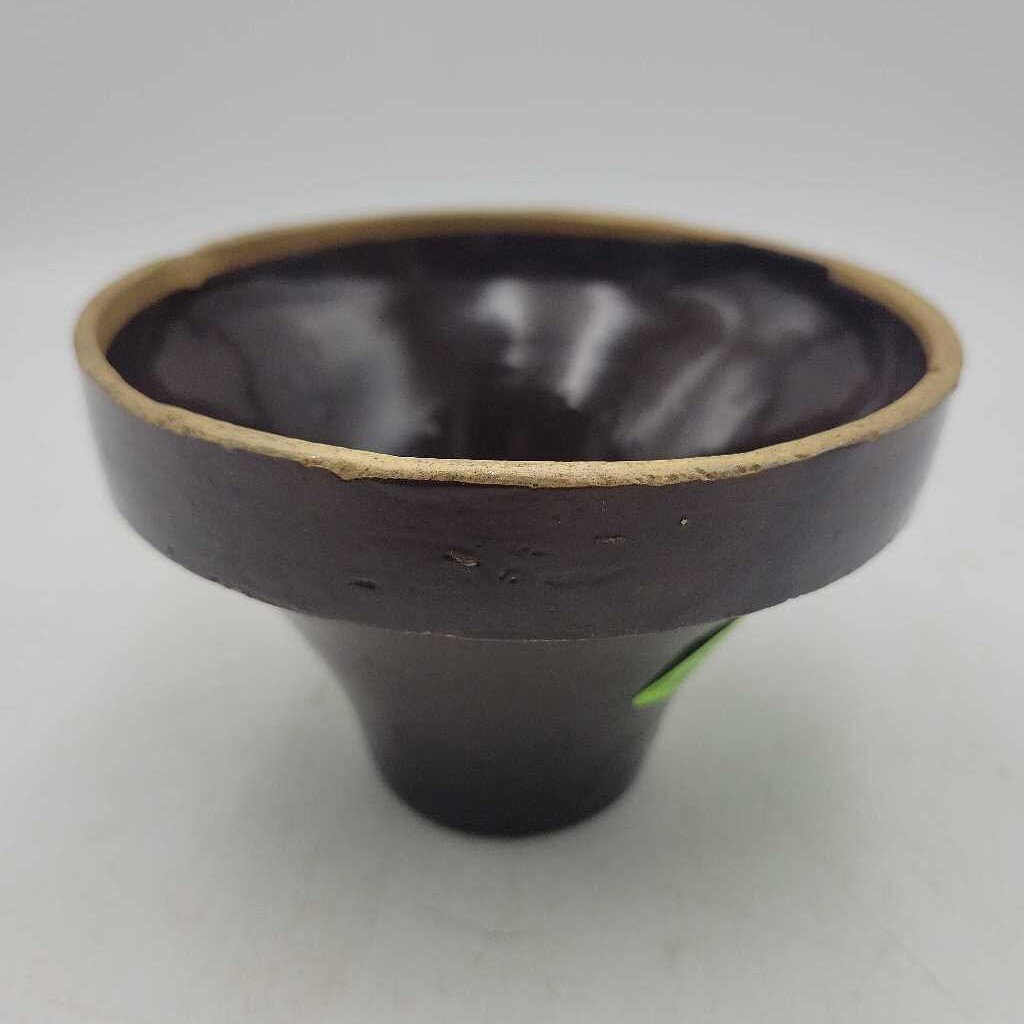 Antique Stoneware pottery Fruit Jar Funnel (JAS)
