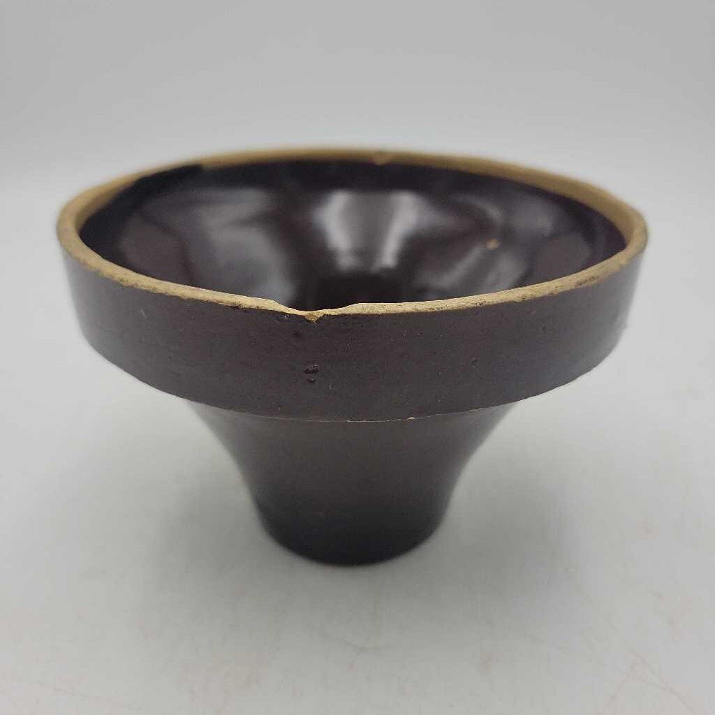 Antique Stoneware pottery Fruit Jar Funnel (JAS)
