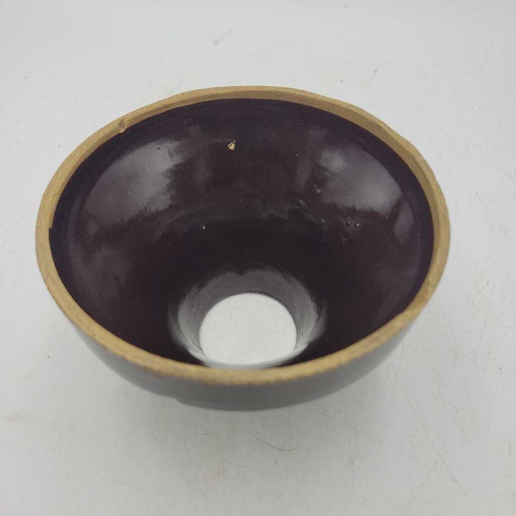 Antique Stoneware pottery Fruit Jar Funnel (JAS)