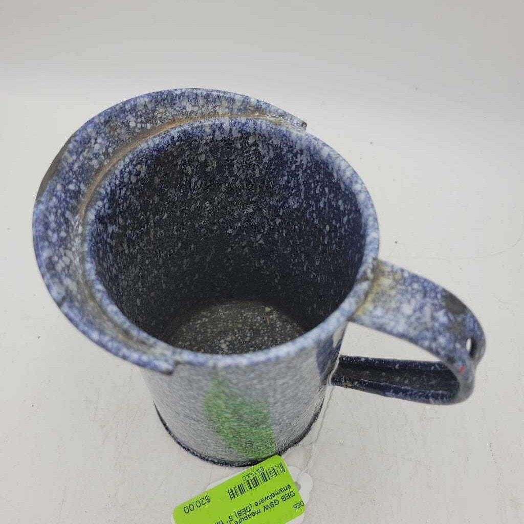 GSW measure pitcher enamelware (DEB)