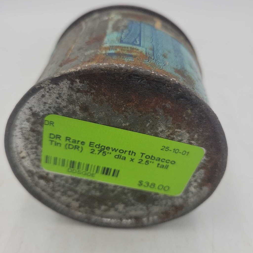 Rare Edgeworth Tobacco Tin (DR)