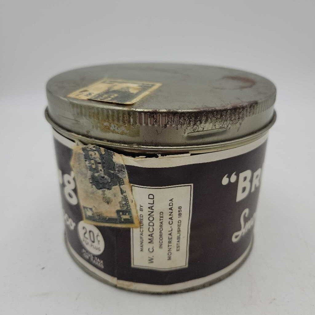 Brier Plug Tobacco Tin (DR)