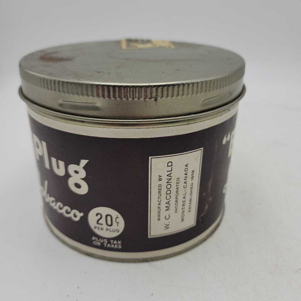 Brier Plug Tobacco Tin (DR)