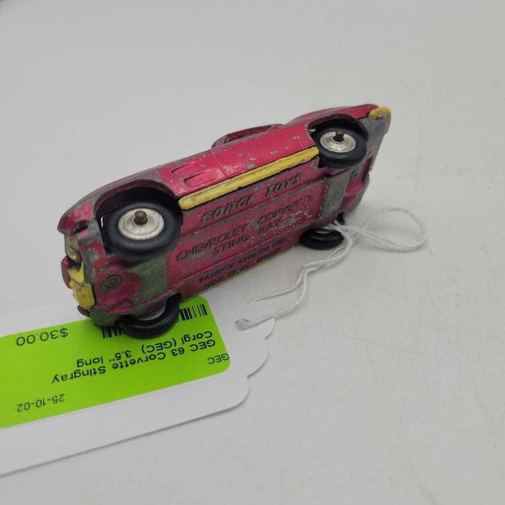 63 Corvette Stingray Corgi (GEC)