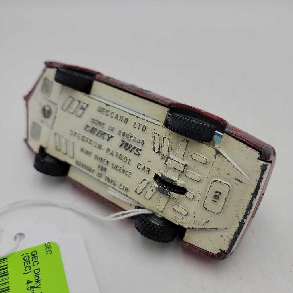 Dinky 103 Spectrum car (GEC)