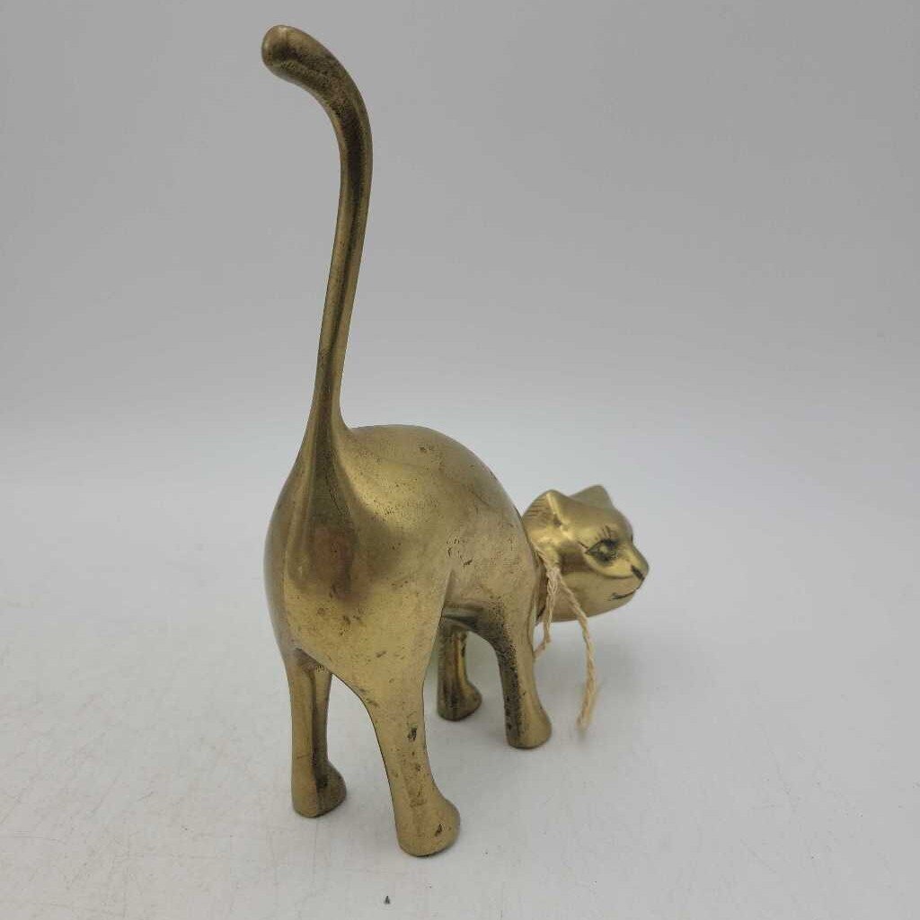 Brass Cat ring holder (COL#2229)