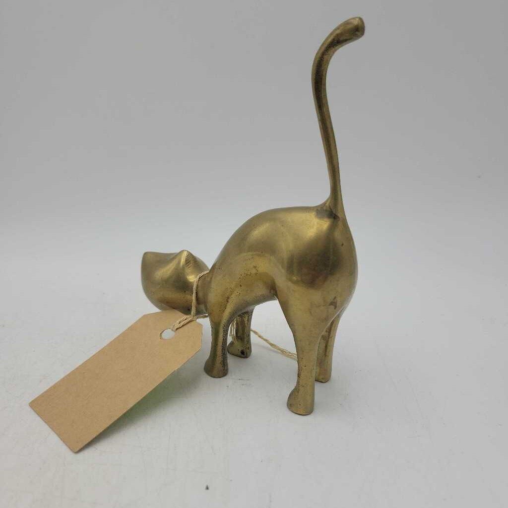 Brass Cat ring holder (COL#2229)