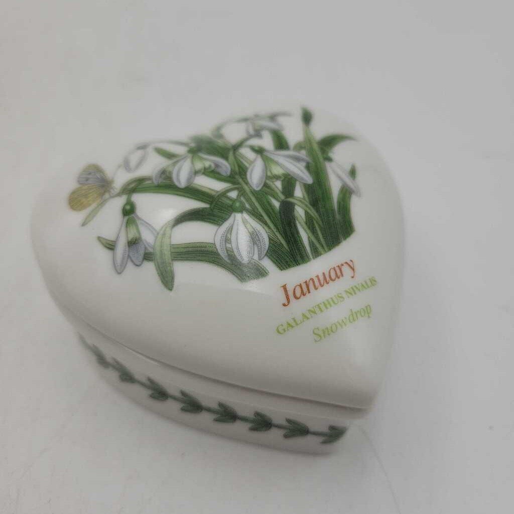 Portmeirion Botanic Trinket Box January (COL#2230)