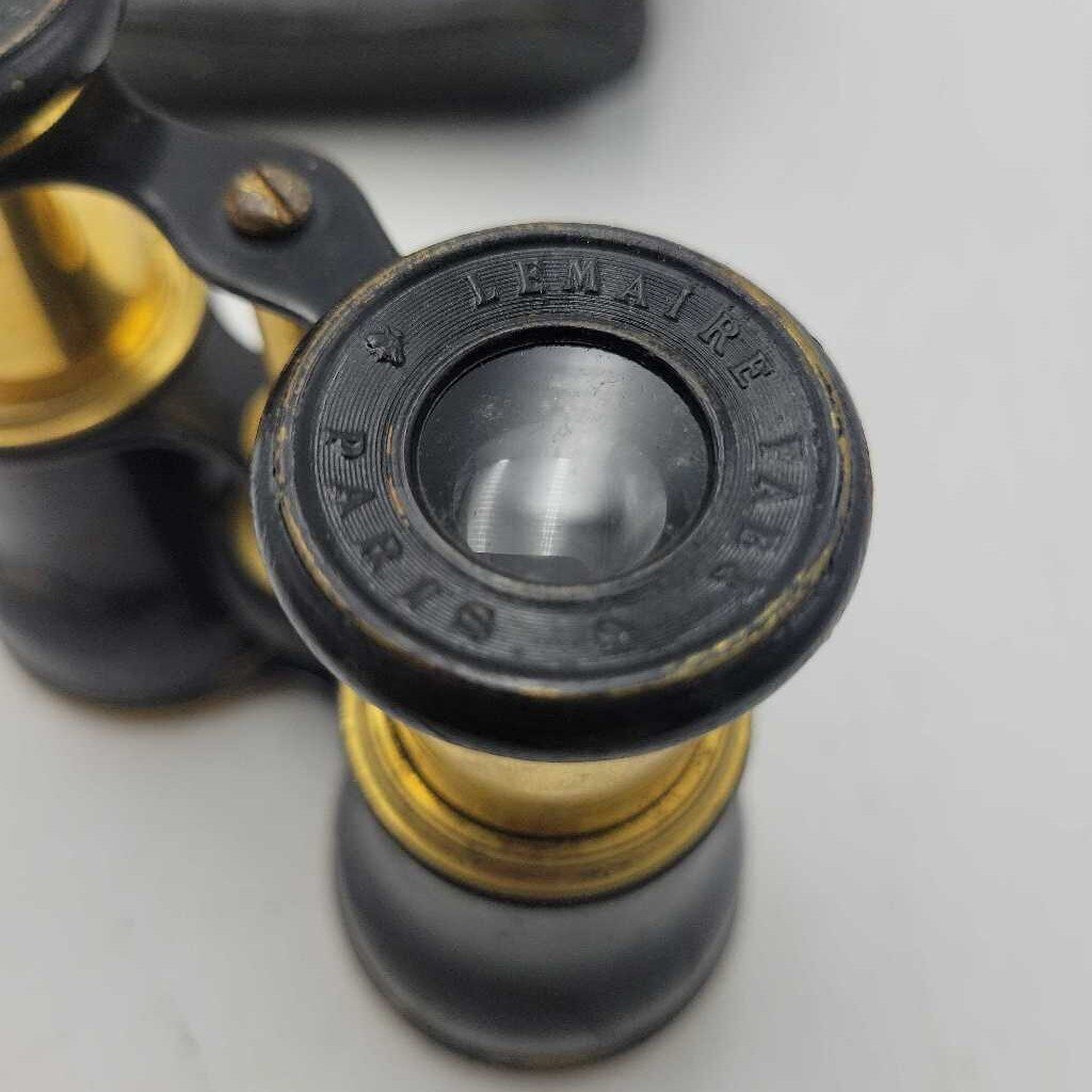 French Binoculars, Working, Original Case (TWS)