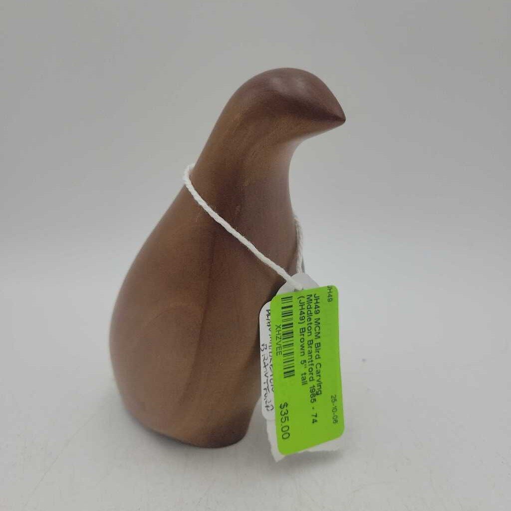 MCM Bird Carving Middleton Brantford 1965 - 74 (JH49)