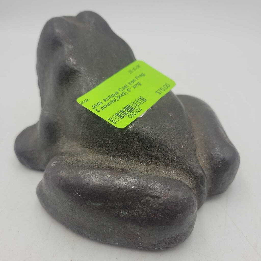 Antique Cast Iron Frog 5 pounds(JH49)