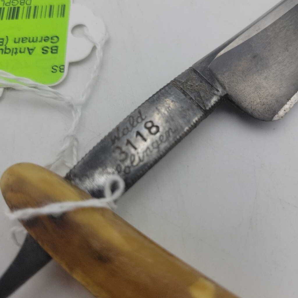 Antique Straight Razor German (BS)