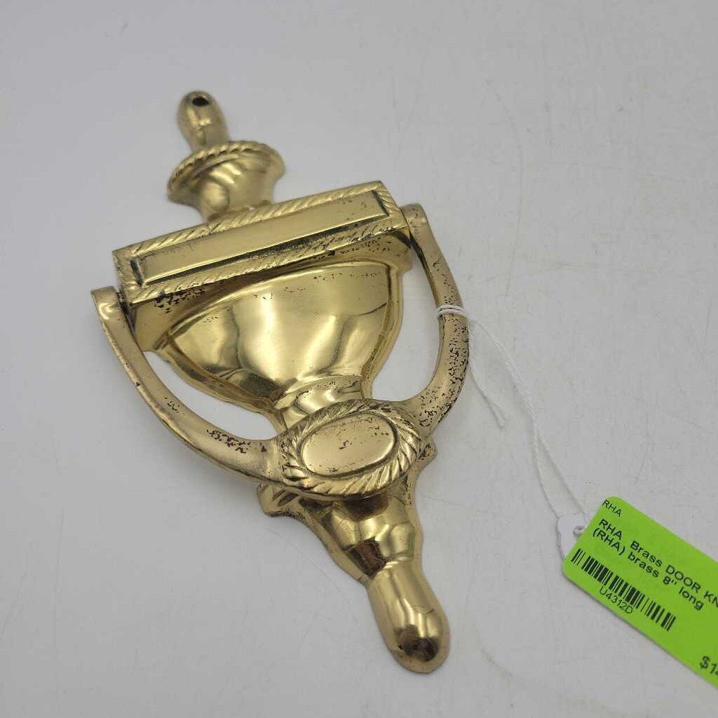Brass DOOR KNOCKER (RHA)