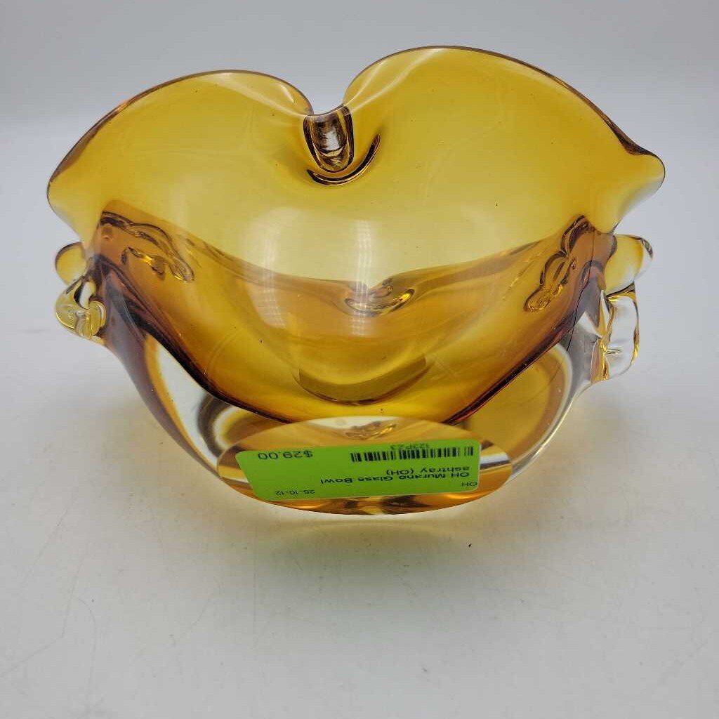Murano Glass Bowl ashtray (OH)