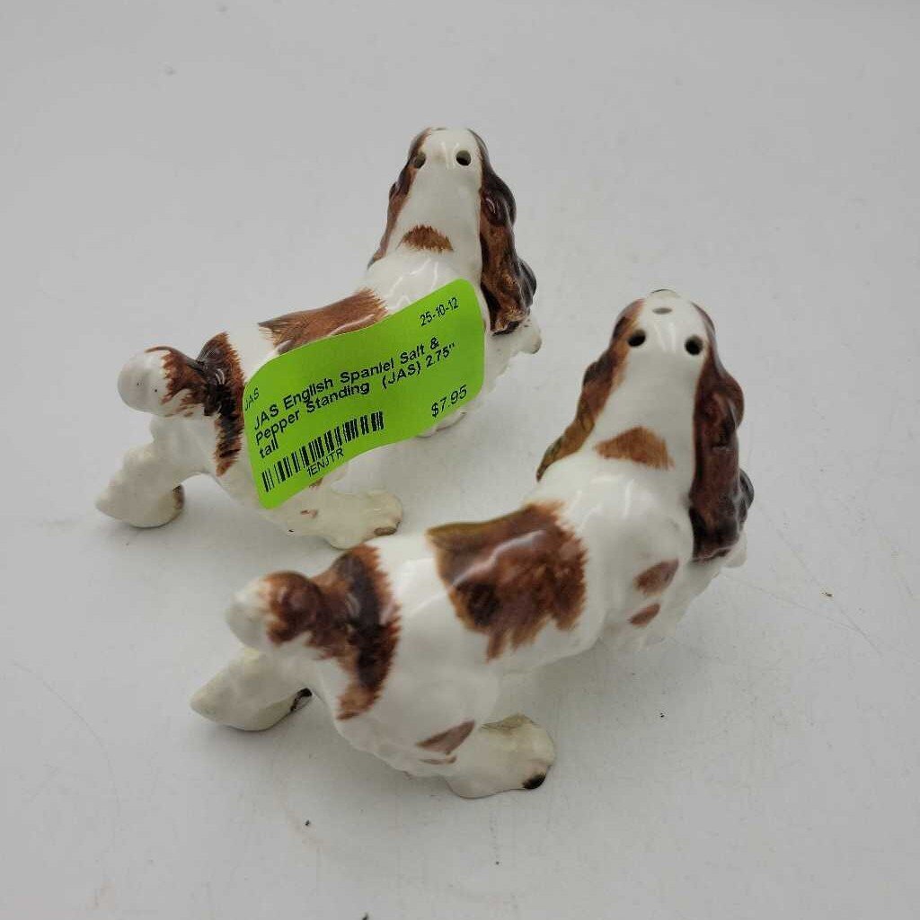 English Spaniel Salt & Pepper Standing (JAS)