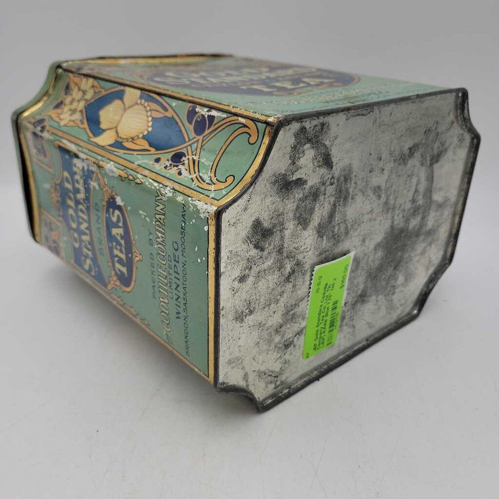 Gold Standard Codville Company Tea Co. Ltd. Tin (JEF) RARE