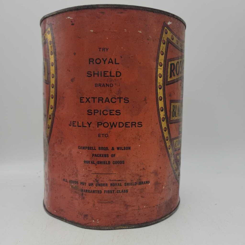 Royal Shield Black Pepper Campbell Bros & Wilson Tin (Jef)