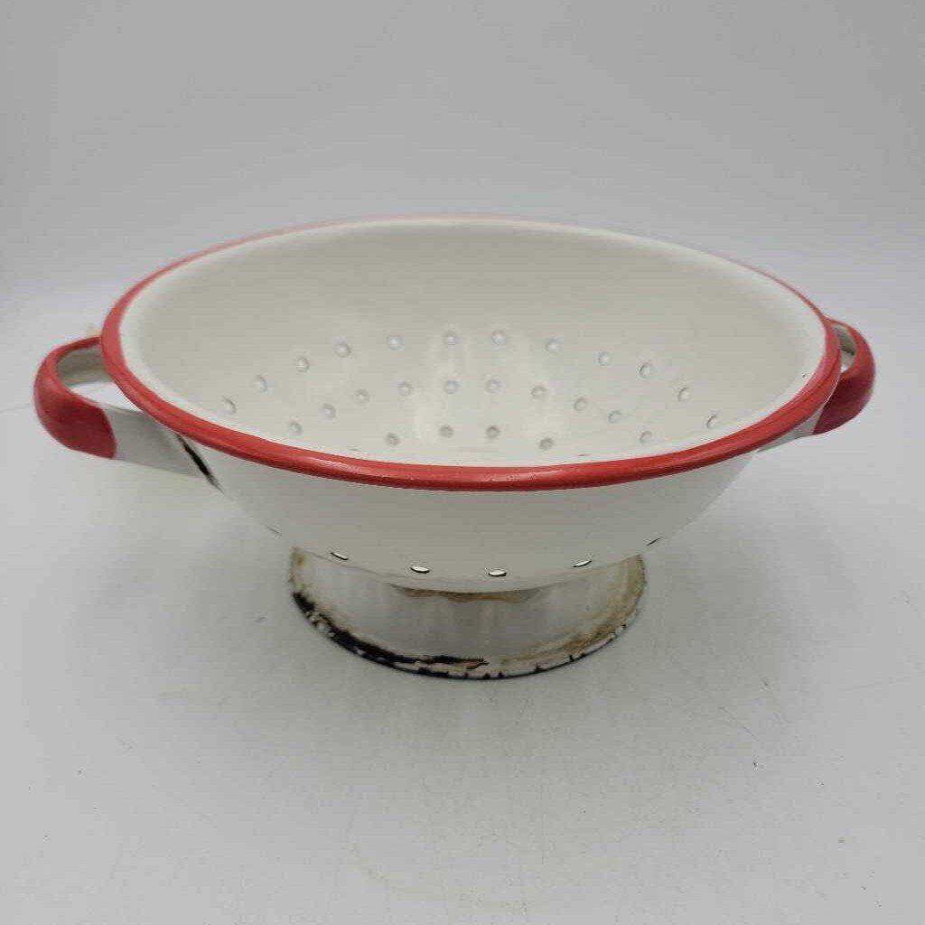 Enamelware Colander Strainer (JAS)
