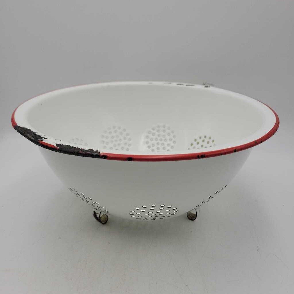 Enamelware Colander Strainer (JAS)
