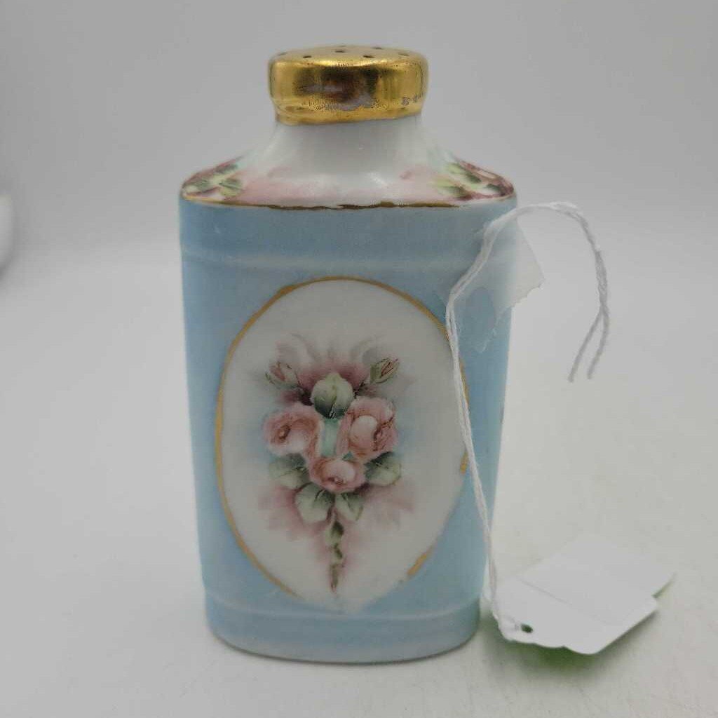 Antique Hand Painted Talc Bottle (DEB)