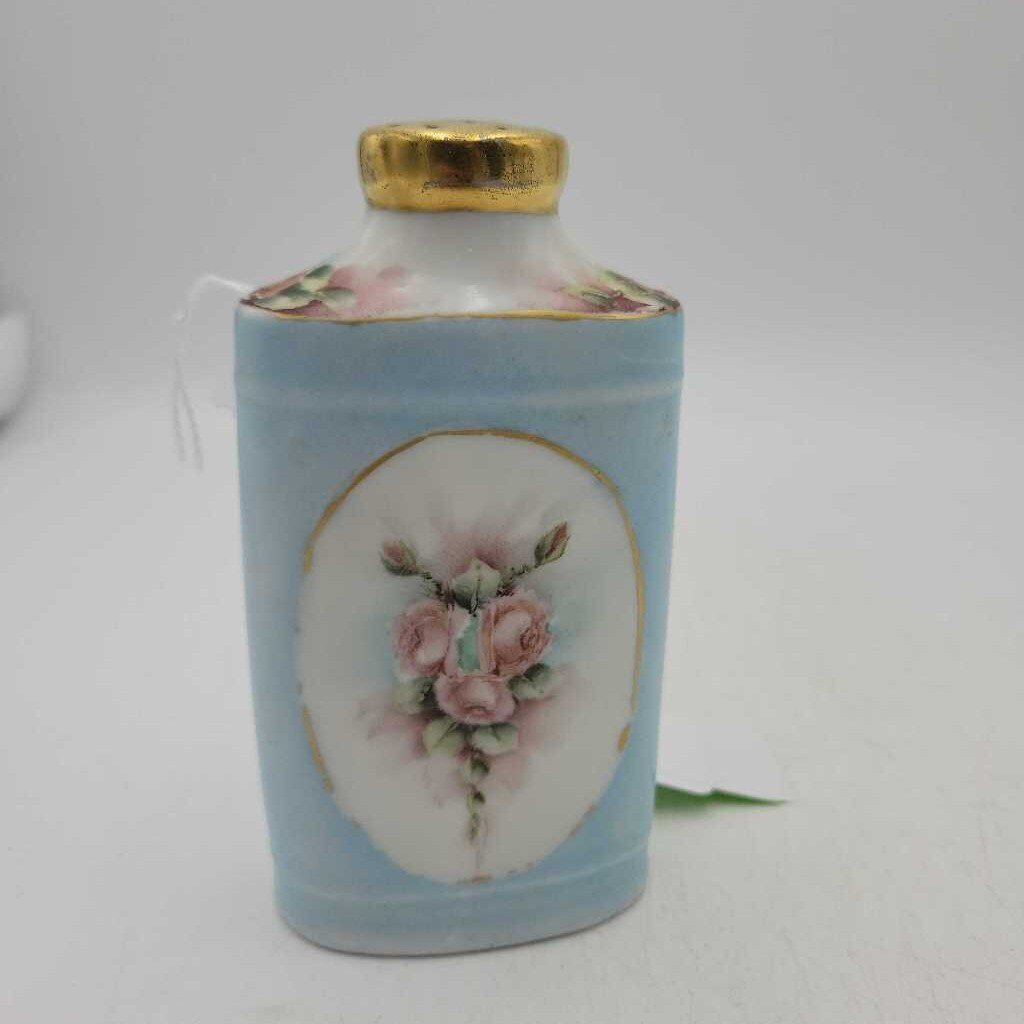 Antique Hand Painted Talc Bottle (DEB)