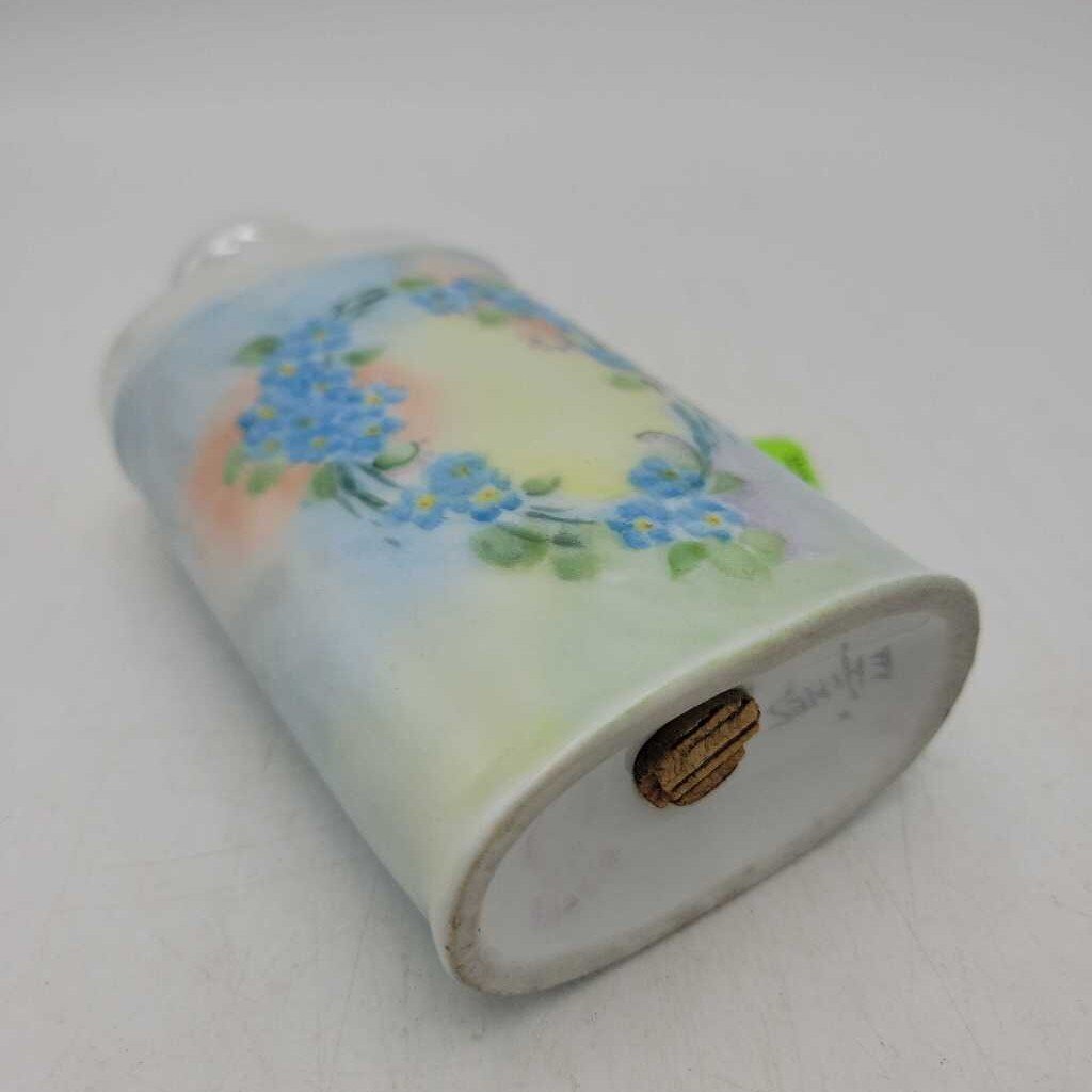 Antique Hand Painted Talc Bottle (DEB)