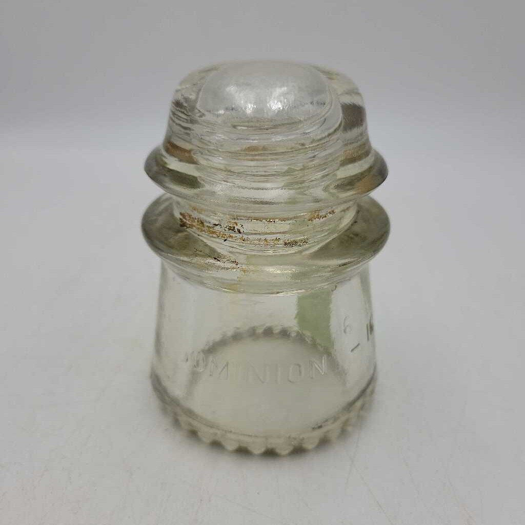 Dominion #16 Glass Insulator Drip edge (JAS)