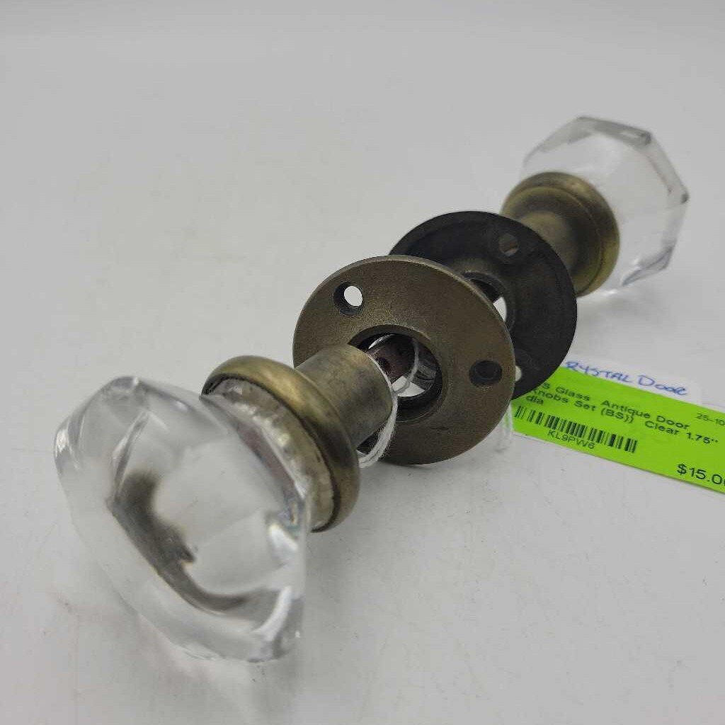 Glass Antique Door Knobs Set (BS))