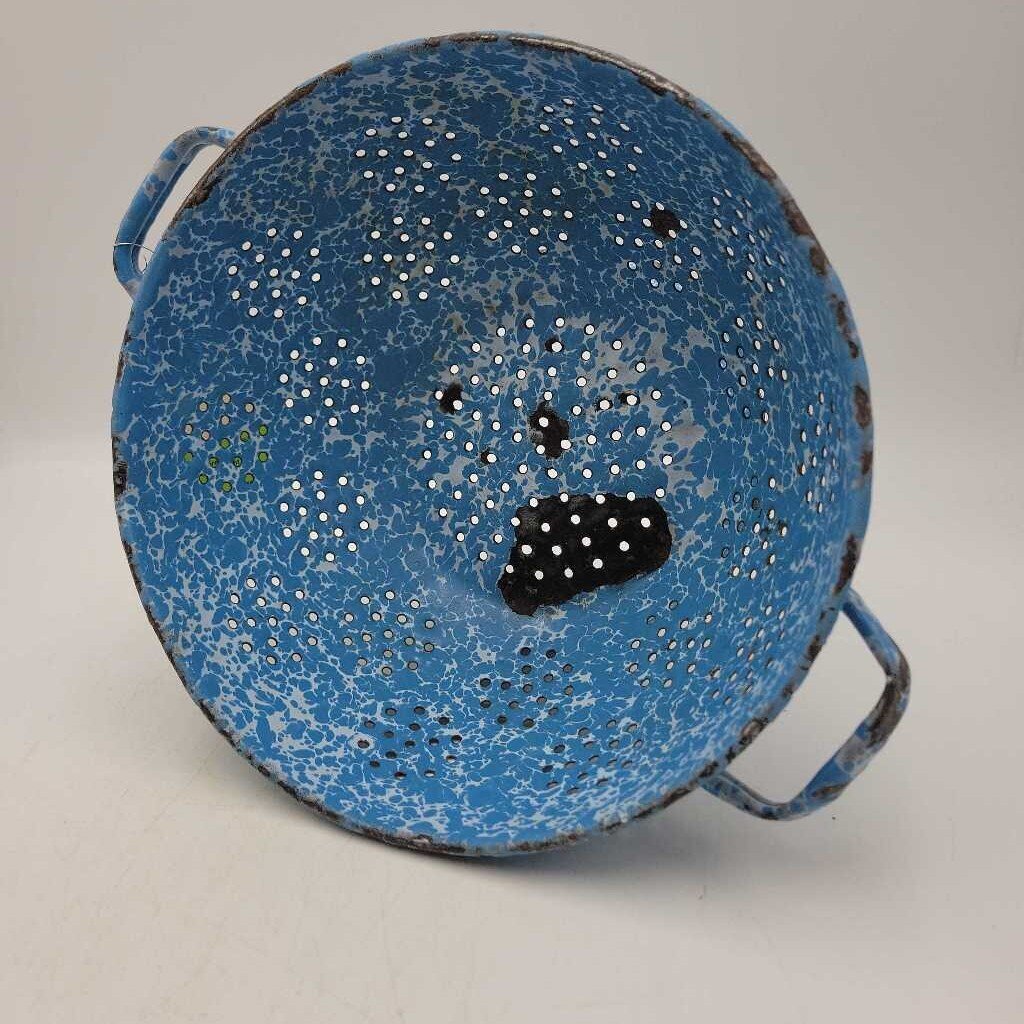 Enamelware Colander Strainer (JAS)