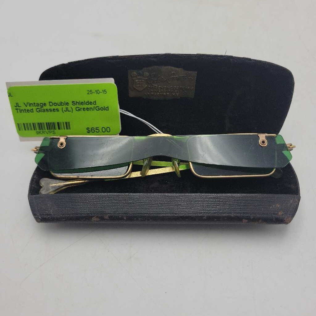 Vintage Double Shielded Tinted Glasses (JL)