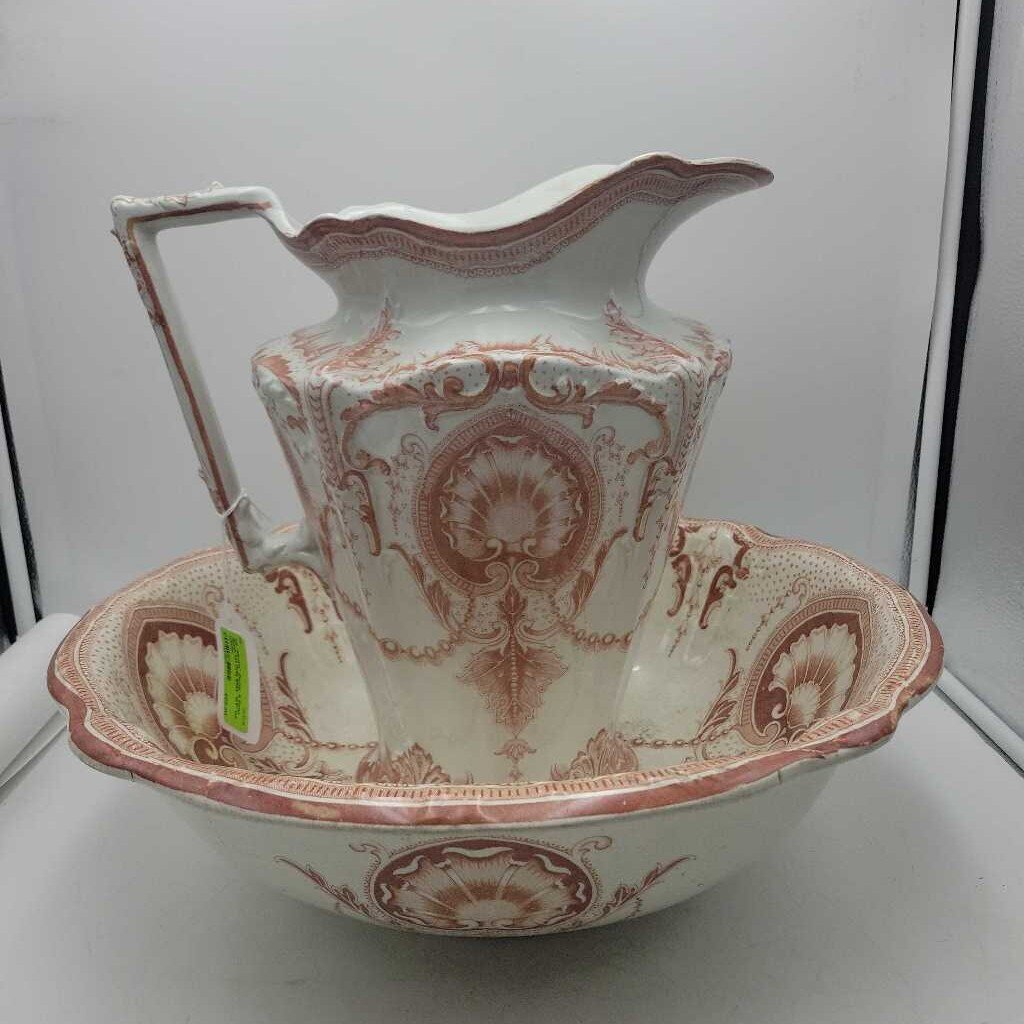 "Meakin" Pitcher & Bowl Wash set (NS) #584