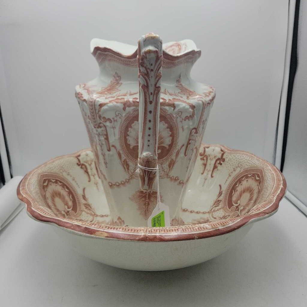 "Meakin" Pitcher & Bowl Wash set (NS) #584