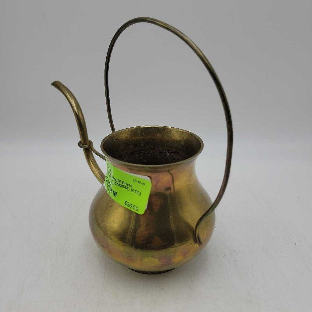Vintage MCM Brass Watering Can (CM0643) (COL)