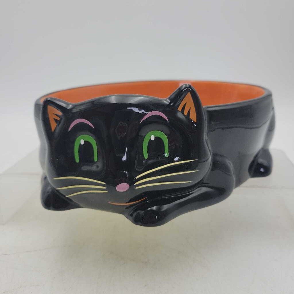 Hallmark Halloween Cat Dish (COL)