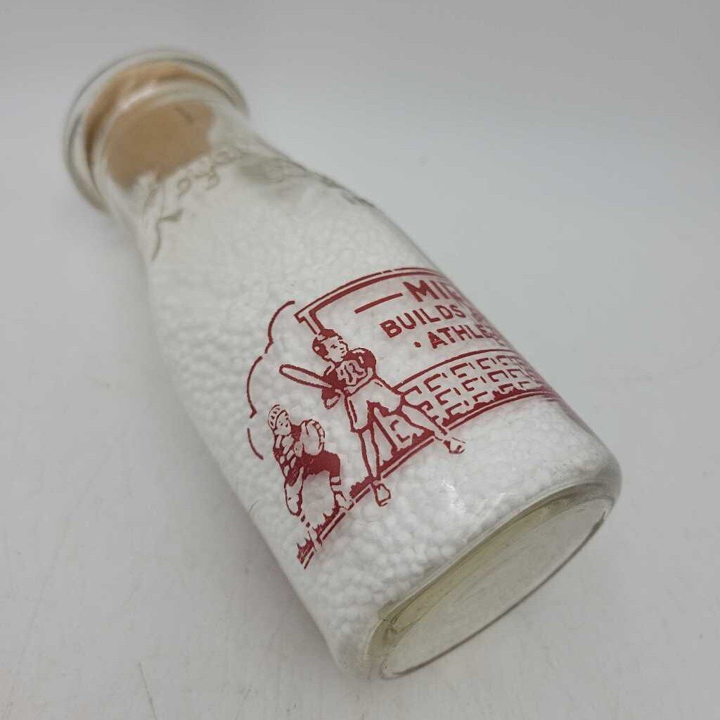 Royal Oak Dairy half Pint Milk bottle Hamilton (JEF)