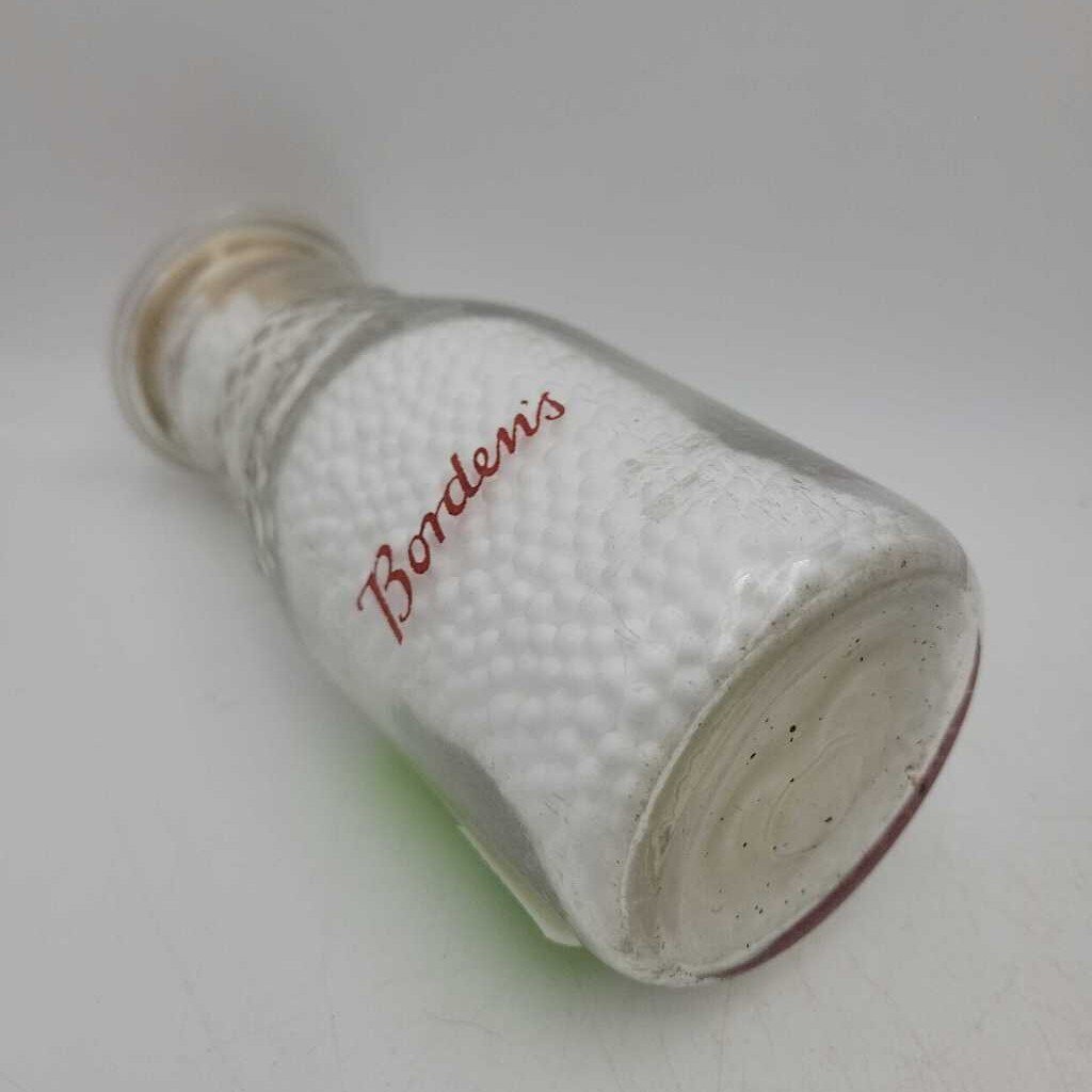 Borden's Dairy half Pint Milk bottle (JEF)