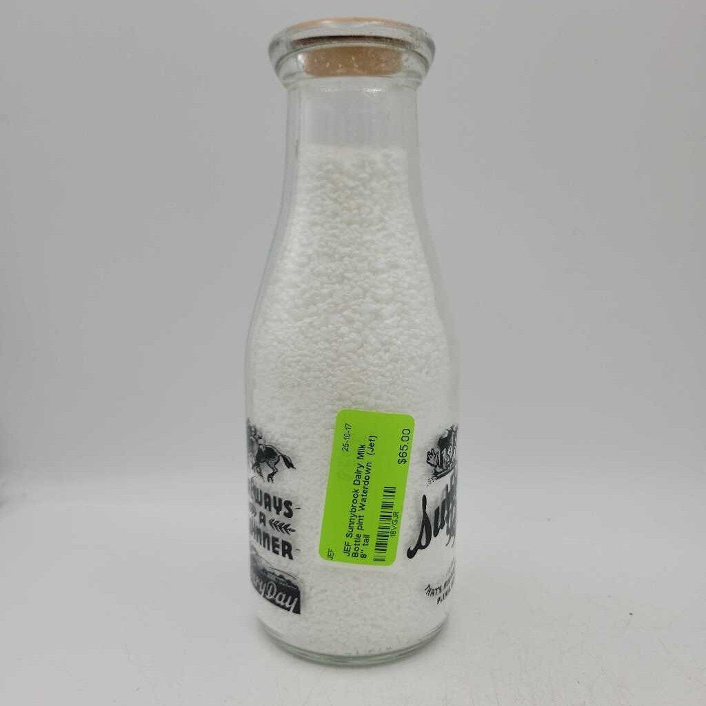 Sunnybrook Dairy Milk Bottle pint Waterdown (Jef)